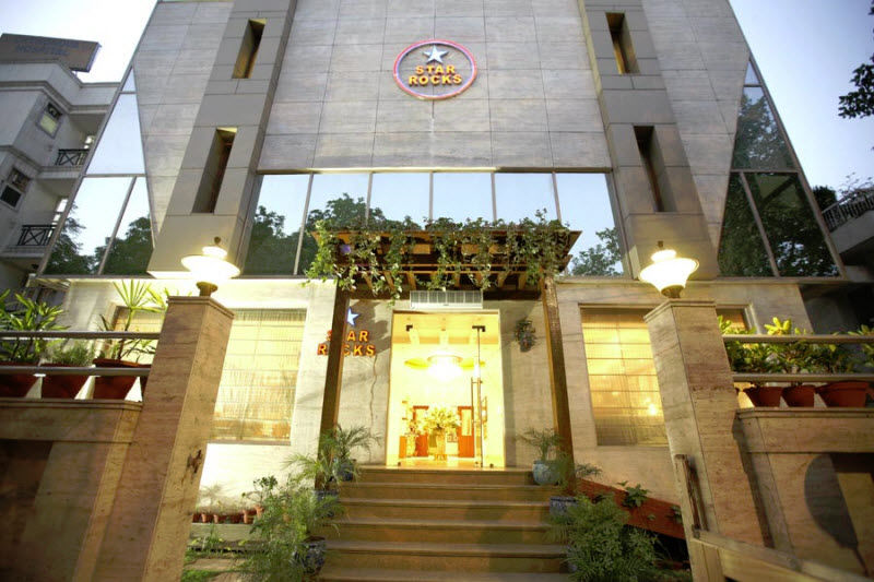 Hotel Star Rocks New Delhi Buitenkant foto